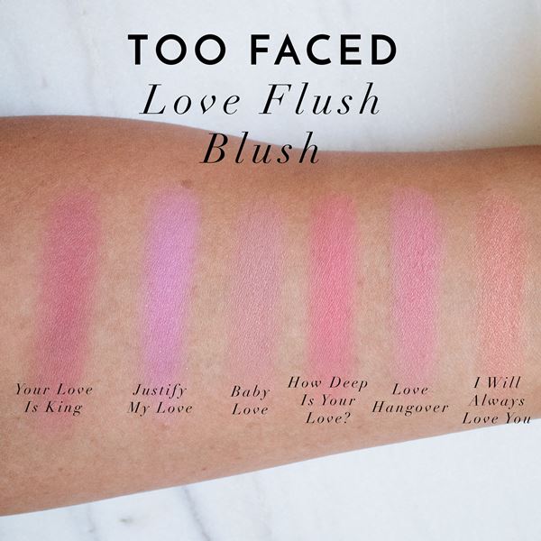 รีวิว toofaced blush wadrobe