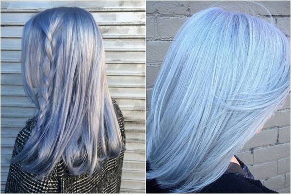 Frozen Blue Hair 