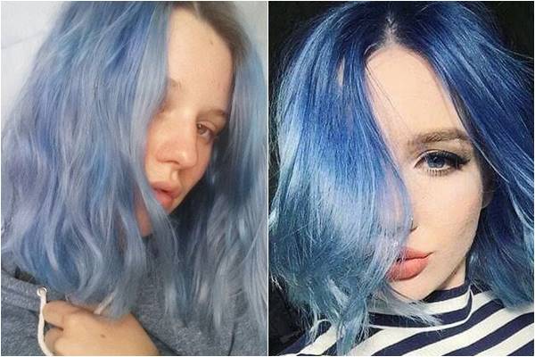 Frozen Blue Hair